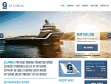 Tablet Screenshot of gulfmark.com